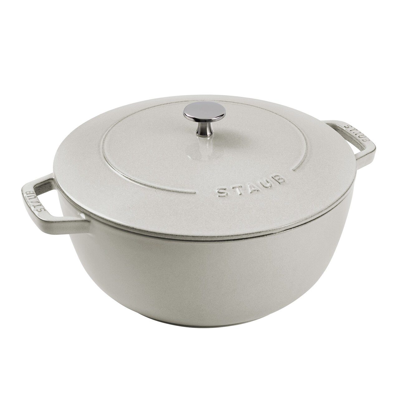 Staub Cast Iron Essential French Oven, Dutch Oven, 5-quart, serves 5-6, Made in France